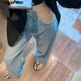 Calça Jeans Correntes