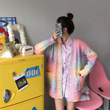Cardigan Arco Íris
