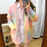 Cardigan Arco Íris