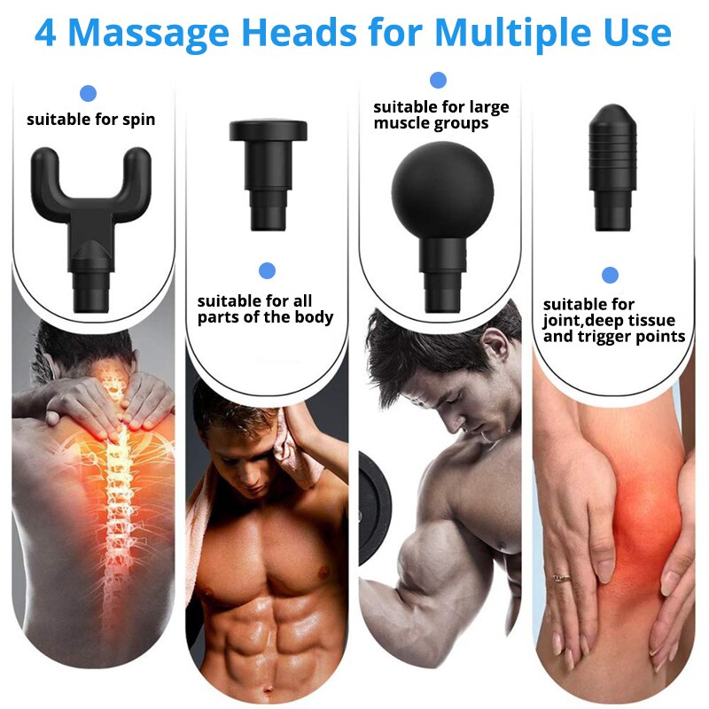 PISTOLA MASSAGEADOR MUSCULAR