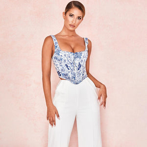 Top Corset Porcelana