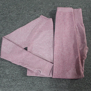 Conjunto Fitness legging e Manga Longa - 2 peças