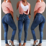 Calça Jeans Cintura Alta