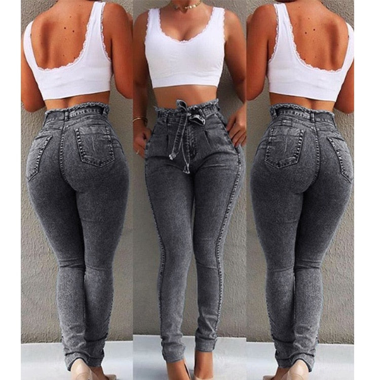 Calça Jeans Cintura Alta