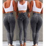 Calça Jeans Cintura Alta