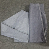 Conjunto Fitness legging e Manga Longa - 2 peças