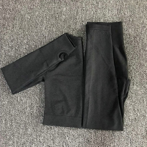 Conjunto Fitness legging e Manga Longa - 2 peças