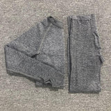 Conjunto Fitness legging e Manga Longa - 2 peças
