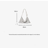 BOLSA DE OMBRO COM STRASS MODELO PÉROLA