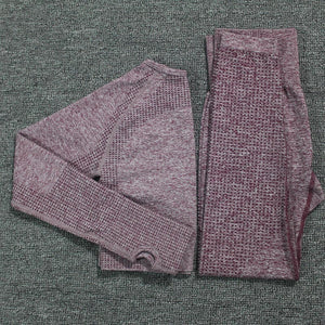 Conjunto Fitness legging e Manga Longa - 2 peças