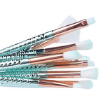 6/10pcs Kit pincéis de maquiagem