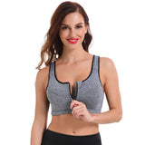 Top Fitness Confort - com ziper de alta sustentação