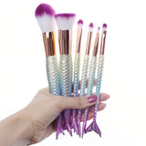 6/10pcs Kit pincéis de maquiagem