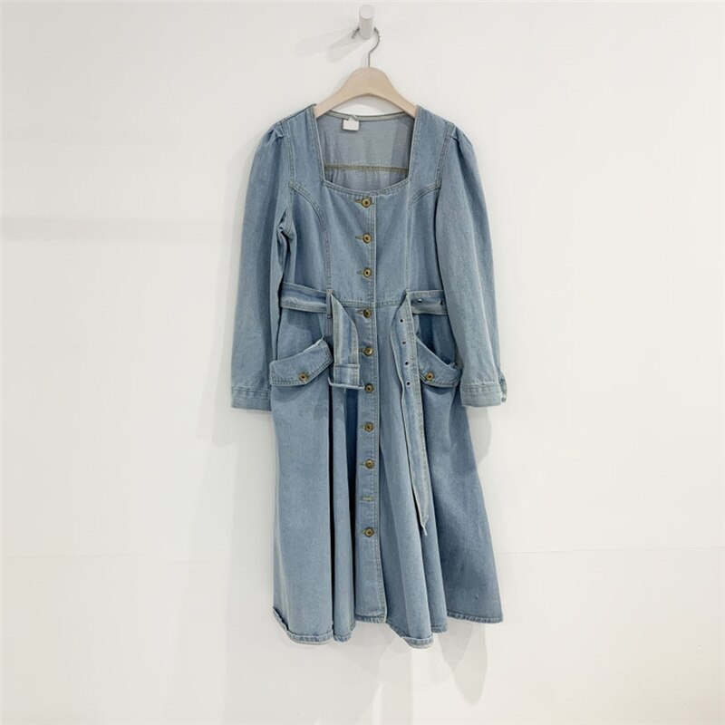 Vestido/ Sobretudo Jeans